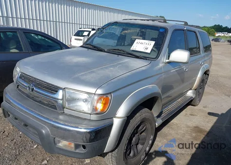 2002 Toyota 4Runner Sr5 V6 из США, поврежденный, VIN JT3GN86R920224833